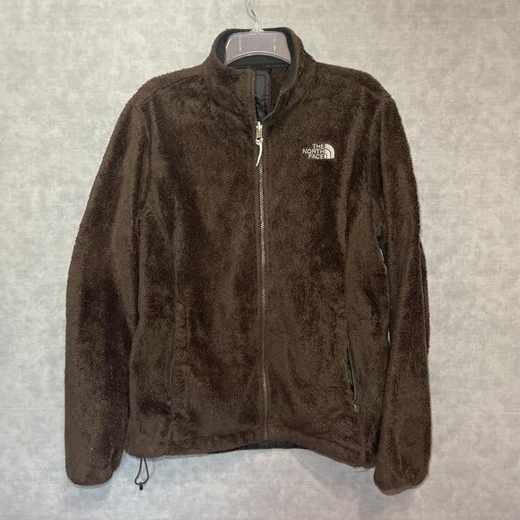 The North Face brown fleece jacket - Picture 1 of 8